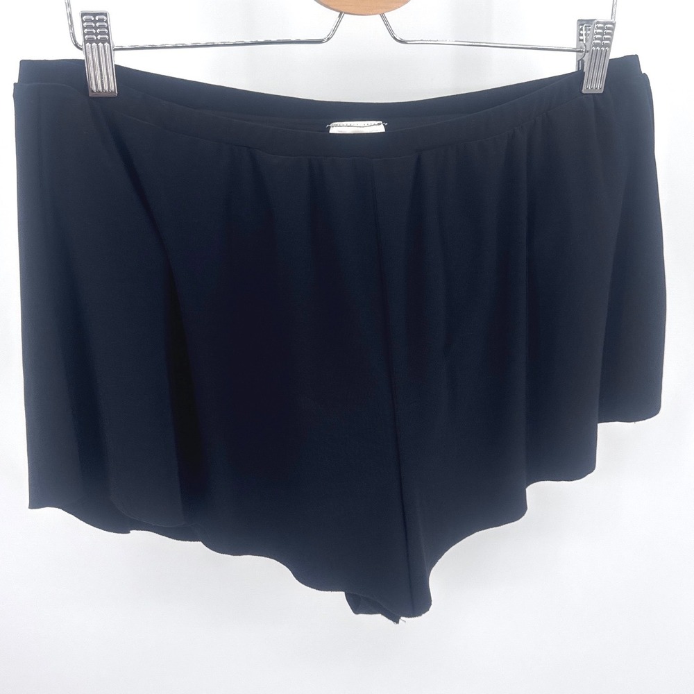 Magicsuit Womens Black Swim Shorts Skirted Bottoms only Size 16